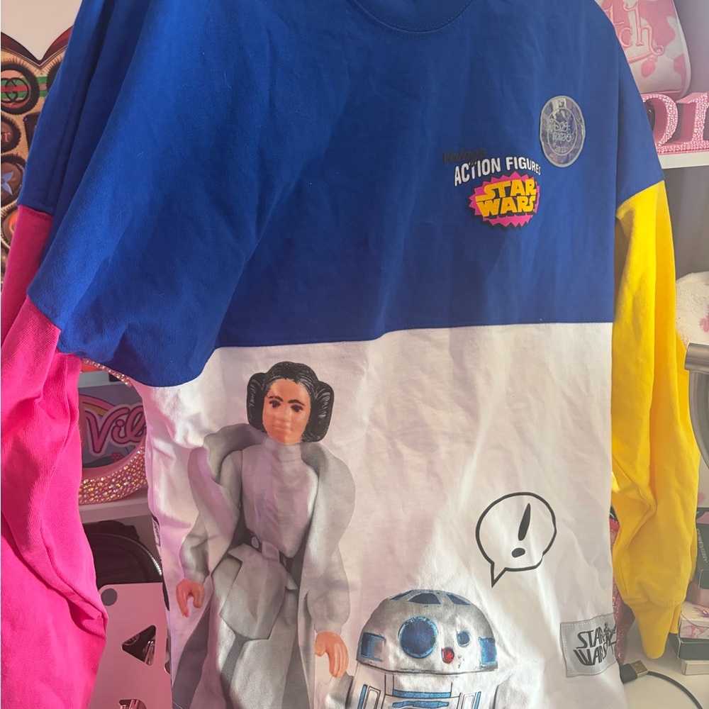 Disney parks Star Wars D23 expo spirit jersey XS rare nwt